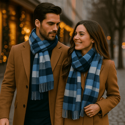 Herrenschal aus warmer und klassischer Mischung - Emeric