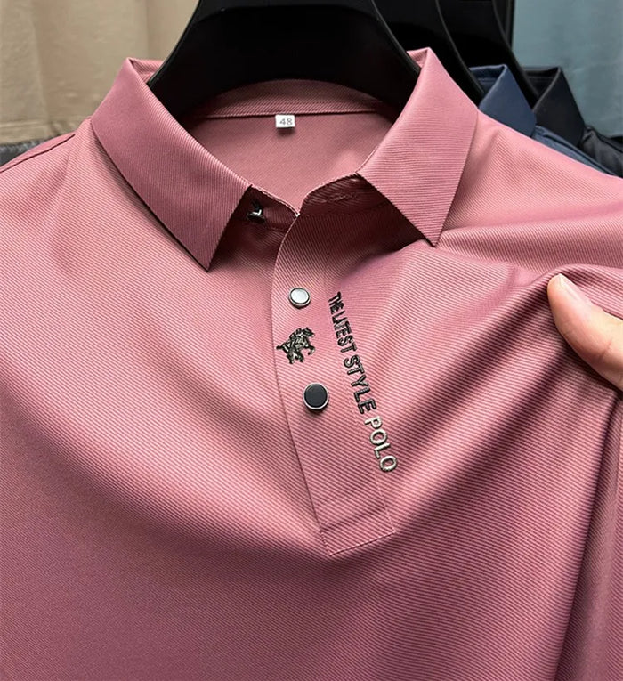 Maruius - Poloshirt mit muskulöser Passform