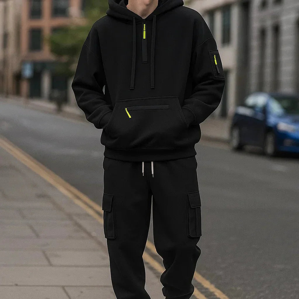 Sweatshirt und Cargohose für Männer - Keiran