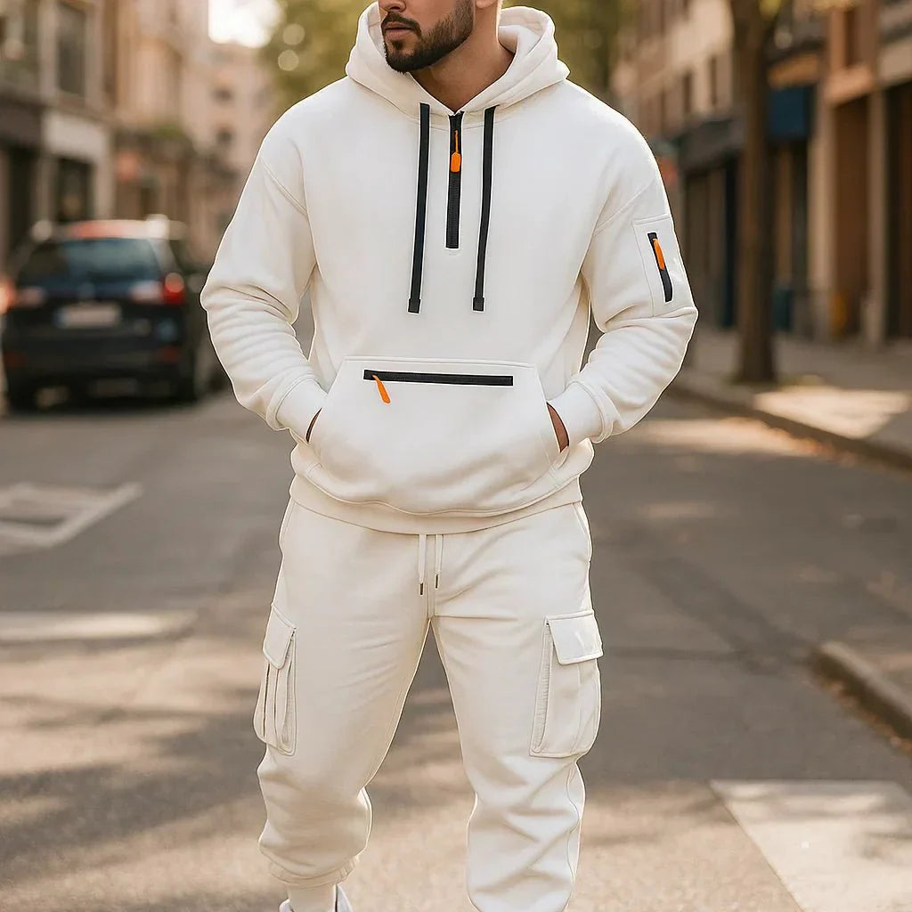 Sweatshirt und Cargohose für Männer - Keiran