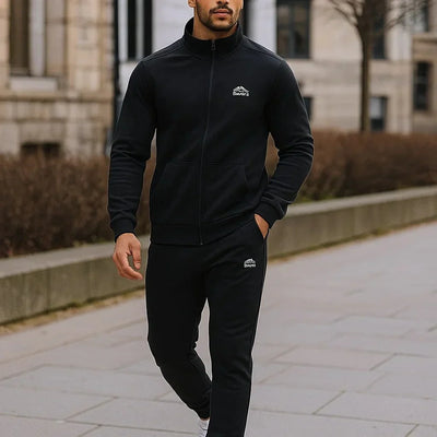 Miesten klassinen collegepuku - korkea kaulus - urheilullinen - mukava - EmiyoSuomi - Verkkapuku