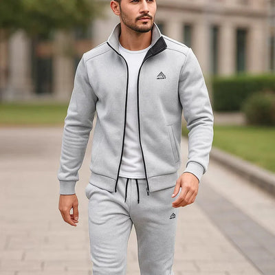 Miesten klassinen collegepuku - korkea kaulus - urheilullinen - mukava - EmiyoSuomi - Verkkapuku