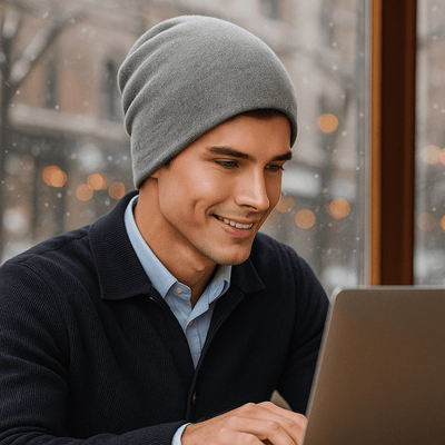 Herrenmütze im lässigen Stil - Evrann