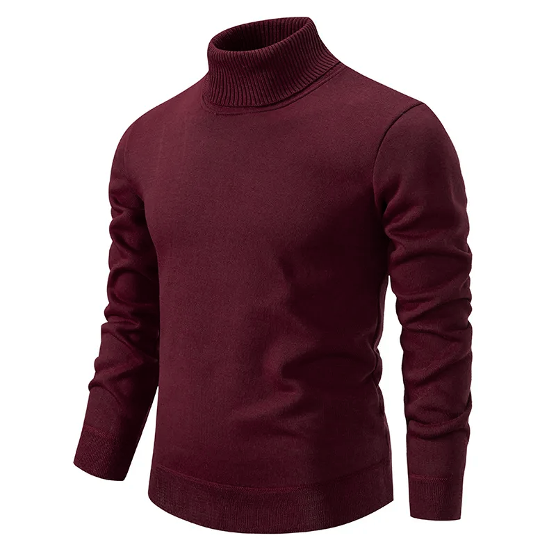 Rollkragenpullover aus weichem Strick für Männer - Idris
