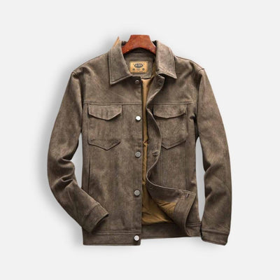 Herrenjacke aus Wildleder - Massimo