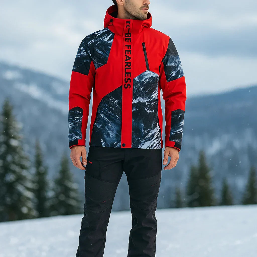 Wasserdichter technischer Skianzug für Herren - Fearless