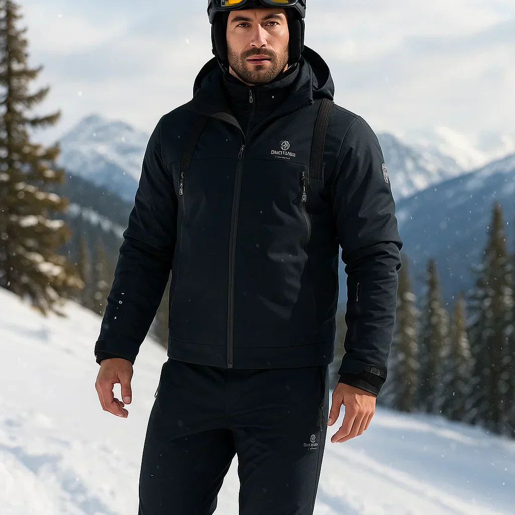 Wasserdichter technischer Skianzug für Herren - Kael