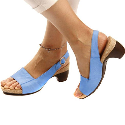 Comfy Heel - Elegante Orthopädische Sandalen